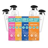 EzeeTabs Reinigungsmittel Bundle – Je 2 Allzweckreiniger, Badreiniger, Küchenreiniger,...