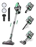 Vactidy Akku Staubsauger kabellos, Blitz V8 Kabelloser Staubsauger mit abnehmbarem Akku,...