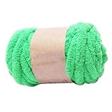 250 g Chenille-Garn, grobes Garn, Deckengarn, Armstrickgarn, Jumbo-Schlauchgarn, sperriges...