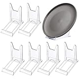 Dewocke 6 Stück Acryl Ständer, Kunststoff Aufsteller Ständer, Tellerständer,...