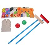 Milisten 1 Satz Krocket Spielbälle für Rasen Erholungsspiel Kick-Crocket-Spiel...
