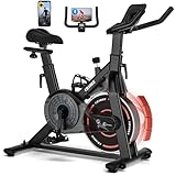 CHAOKE Heimtrainer Fahrrad mit App, 2025 Leiser Hometrainer mit Magnetwiderstand,...