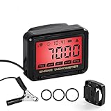 Universal Digital Drehzahlmesser, Präzises LCD Tachometer mit Drahtloser...