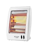 Adler AD 7709 Quarz-Heizung, Heizstrahler, Heizung, 2 Heizstufen 400/800 W, Umkippschutz,...