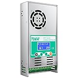 PowMr MPPT 60A Solarladeregler 48V 36V 24V 12V Auto Max 160V DC Eingangssolarregler für...