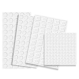 Gummipuffer, Gummifüße Selbstklebend, 240 Stück Elastikpuffer Transparent, Gumminoppen...