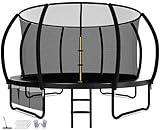 Devoko Trampolin Outdoor Ø 244/305/366/427 cm, vom TÜV Rheinland GS-Zertifikat,...