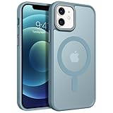 GUAGUA Magnetisch Handyhülle für iPhone 12 Mini Hülle [Kompatibel mit MagSafe] Matt...