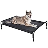 Veehoo Kühlendes Hundeliege Outdoor, Erhöhtes Hundebett für Groß Hunde,...