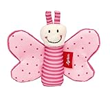Sigikid Greifling Schmetterling, RedStars Babyspielzeug mit Knisterfolie: greifen,...
