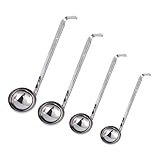 Homoyoyo 4er Set Suppenkellen Aus Edelstahl – Langlebige Schöpflöffel Mit Langem Griff...