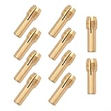 Innovatives Mini-Bohrfutter-Set, zehn präzisionsgefräste Messingadapter, geeignet für...