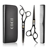CIICII Friseurschere, Haarschneideschere Profi Set 6,7 Zoll (Haarschere & Effilierschere)...