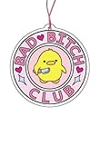 2x Bad Bitch Club Duftbaum Auto lustig Frauen, Auto Duftspender pink, tuning,...