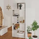 THOYTOUI Bücherregal Raumteiler, Stehsammler Würfelregal Mehrzweckregal Lagerschrank...