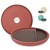 JoDaK Vogeltränke und Insektentränke (Terracotta) Vogelbad stehend groß, Kunststoff...