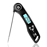 DOQAUS Grillthermometer Fleischthermometer Küchenthermometer Digital Thermometer mit 3s...