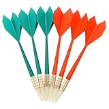 FUZVOL Dartpfeile mit weicher Spitze, Kunststoff, weiche Spitze für weiche...