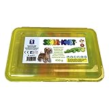 Feuchtmann 628.0111 - SCHUL-KNET, 10 bunte Stangen Knete in Maxi-Box, inkl....