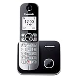 Panasonic Dual-Micro/Nano, KX-TG6851GB Schnurlostelefon (Bis zu 1.000 Telefonnummern...