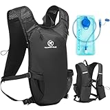 KAMCYCLE Trinkrucksack mit Thermofach | Laufrucksack mit Trinkblase 2l, BPA-Frei |...