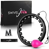 SWIVEL PRO® Smart Hula Hoop Reifen mit Gewichtsball für Erwachsene, mit...