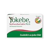 Yokebe Plus Stoffwechsel aktiv - Stoffwechselkapseln mit Vitamin-B-Komplex und...