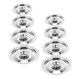 FIXOSHEE 8 Stück Teiliges Gewürzdeckel für Gewürzdosen Langlebig und Praktisch für...