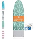 Buntes Brett ® Nur Bügelbrettbezug für Dampfbügeleisen (Größe M) |...
