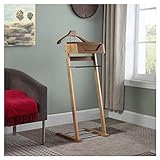 Kleiderständer für Herren – freistehender Kleiderständer aus Holz mit abnehmbarem...