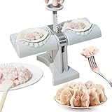 HUREDF Ravioli Former Dumpling Maker Automatischer, Ravioliformer-Set, Empanada...