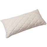 Öko Planet Bio Kopfkissen mit Dinkelfüllung 40x80 cm, Dinkelkissen mit...
