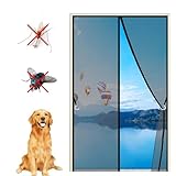Magnet Fliegengitter Tür Insektenschutz, Der Magnetvorhang Ist Ideal Für Die Balkontür,...