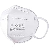 denkturm 40x FFP2 Maske, Atemschutzmaske, CE Zertifikat CE2834, geprüft...