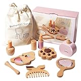 Make-up Set aus , Holzspielzeug-Set aus | Holzspielzeug-Set aus Schminkset aus Set aus