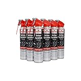 NIGRIN MOTO-BIKE Dry Lube Ketten-Sprühfett für Motorrad, 6 x 400 ml, geeignet für O-,...