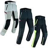 BOSmoto Herren Motorradhose mit Protektoren – wasserdichte Kombihose mit herausnehmbarem...