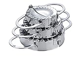Hochwertigen Edelstahl Ravioli Ausstechformen, FantasyDay 3er Set...