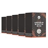 Amazon-Marke: Happy Belly Select Arborio Risottoreis, 1kg, 5er-Pack