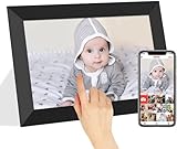 Digitaler Bilderrahmen WLAN Elektronischer Bilderrahmen mit IPS Touchscreen, Auto-Rotate,...