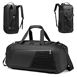 Sporttasche Herren Reisetasche 40L Sporttaschen mit Schuhfach Nassfach Wasserdicht...