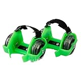 Fersenroller Kinder Bunte blinkende Rollenscheibe Flash Räder Heel Roller Skate...