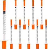 10 Stück 1 ml/cc Kunststoff Mehrzweck-Messwerkzeuge 30G/8mm Plastiktube,...