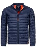 Indicode Herren Islington leichte Steppjacke in Daunenjacken-Optik | Übergangsjacke...