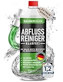 Rohrreiniger Abflussreiniger „Haarfrei“ (1L) – Profi Rohrfrei flüssig und Drain...