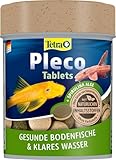 Tetra Pleco Tablets – Nährstoffreiches Fischfutter für alle pflanzenfressenden...