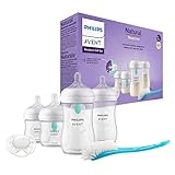 Philips Avent Babyflaschen mit AirFree Ventil, Geschenkset für Neugeborene –...