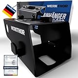 WERKTHOR Anhängerschloss ohne Vorhangschloss - Universelles Kastenschloss...