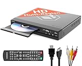 Region Free DVD Player HDMI für Fernseher | Mini DVD Player für TV | DVD-CD Spieler |...