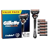 Gillette ProGlide Rasierer für Männer, 1 Nassrasierer Herren + 10...